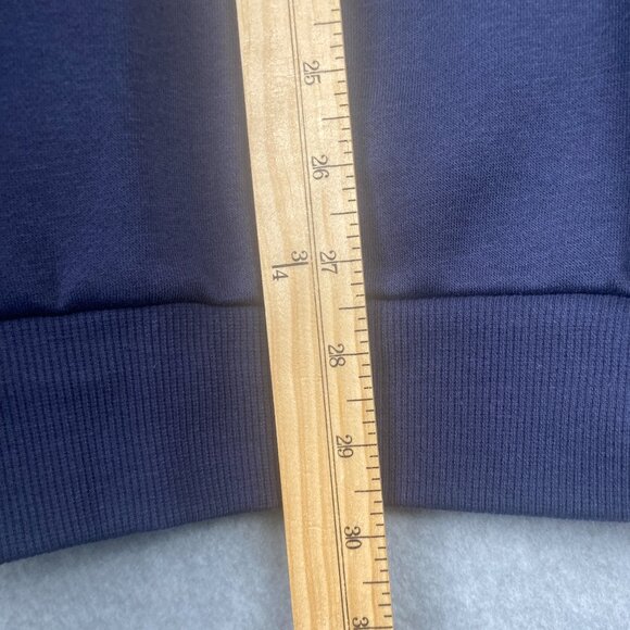 Adidas Men's Track Jacket XL M 3S FL FZ HD Legend Ink - Picture 8 of 9